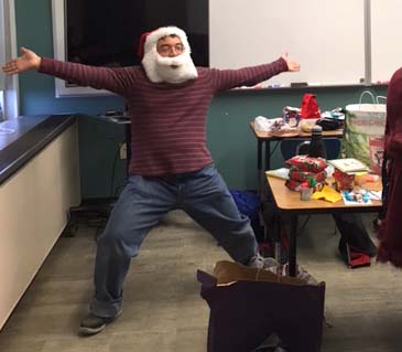Christmas Cheer in the Think Ahead Classroom at Dutchess Community College (December 2017)
