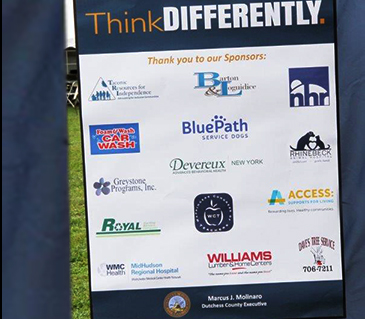 The 7th Annual ThinkDIFFERENTLY Special Needs Picnic at Cady Field in Pleasant Valley. Hundreds from the community gathered to enjoy the circus midway theme with animals, games, stilt walkers and face painting