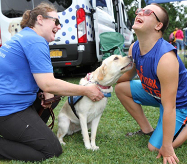 The 7th Annual ThinkDIFFERENTLY Special Needs Picnic at Cady Field in Pleasant Valley. Hundreds from the community gathered to enjoy the circus midway theme with animals, games, stilt walkers and face painting.