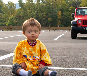The Down Syndrome Association of the Hudson Valley (DSAHV) hosted their annual Buddy Walk as a car parade! Participants met at Dutchess Stadium and drove their cars, beautifully decorated for the event, around the Hudson Valley to raise awareness for Down Syndrome. (10/2020)