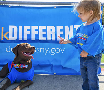 The Down Syndrome Association of the Hudson Valley hosted the 2021 Buddy Walk at Dutchess Stadium! ThinkDIFFERENTLY created a pumpkin decorating station for participants to visit throughout the walk. The Buddy Walk is an annual event used to help support education and awareness of Down syndrome. (10/2021)